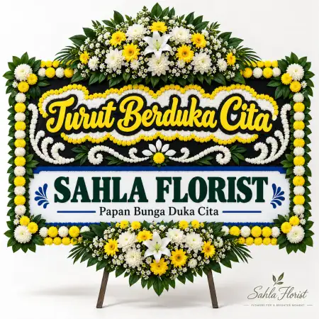 Papan Bunga Duka Braga